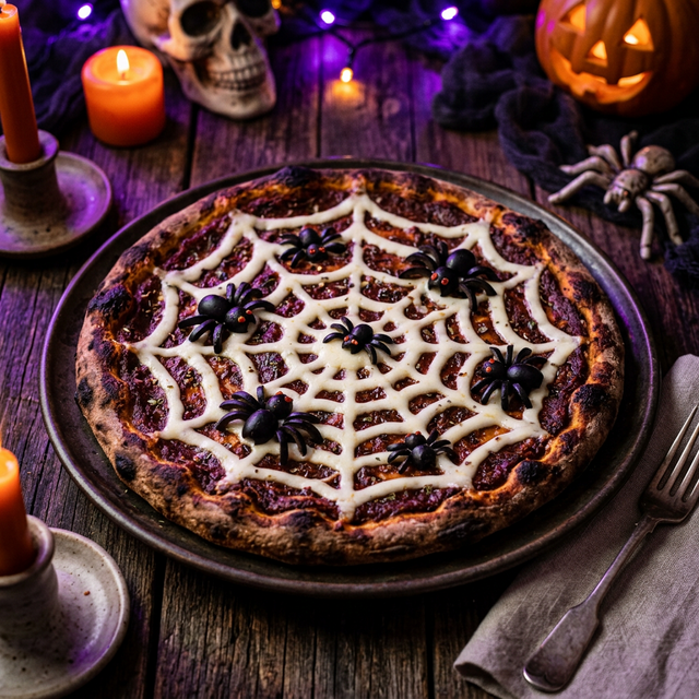 Spider Web Pizza